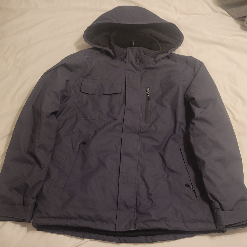 Swiss Tech Men's Performance Jacket - Dark Gray